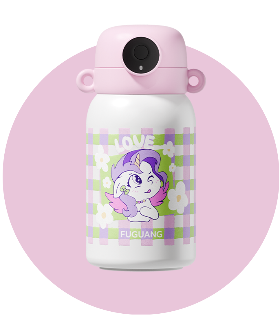 智能指纹儿童水杯