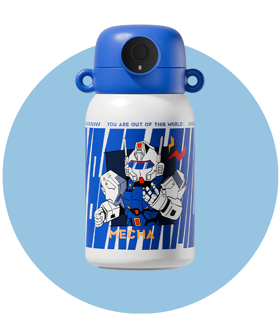 智能指纹儿童水杯